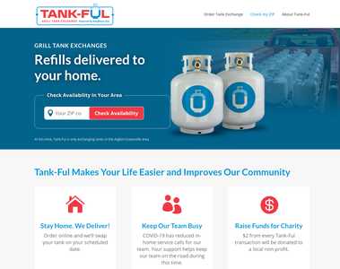 New Service Website Scores Customers Quickly